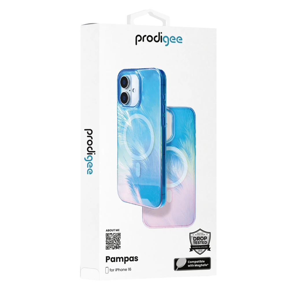 Prodigee - Pampas Case for Apple iPhone 16 - Breeze