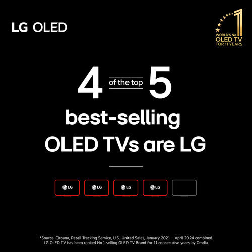 LG OLED Evo C4 83" 4K HDR Smart TV