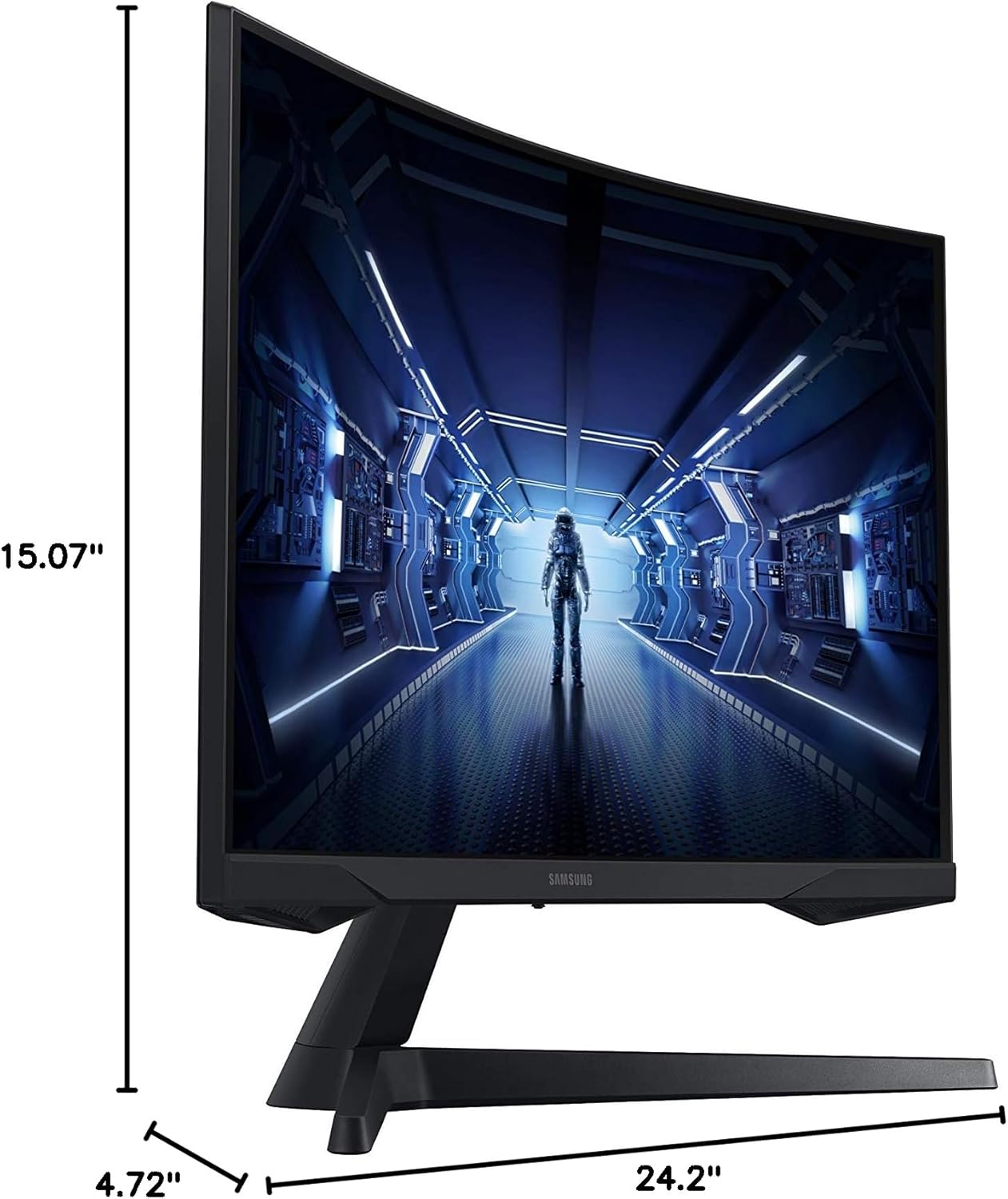 Samsung Odyssey G5 Series 27-Inch WQHD (2560x1440) Gaming Monitor