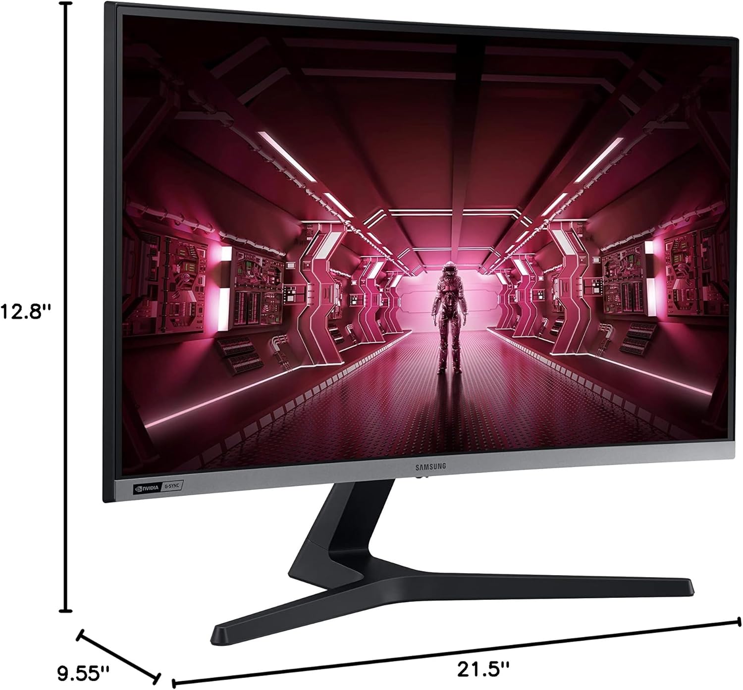 Samsung 24-Inch FHD 1080p CRG5 Curved Gaming Monitor