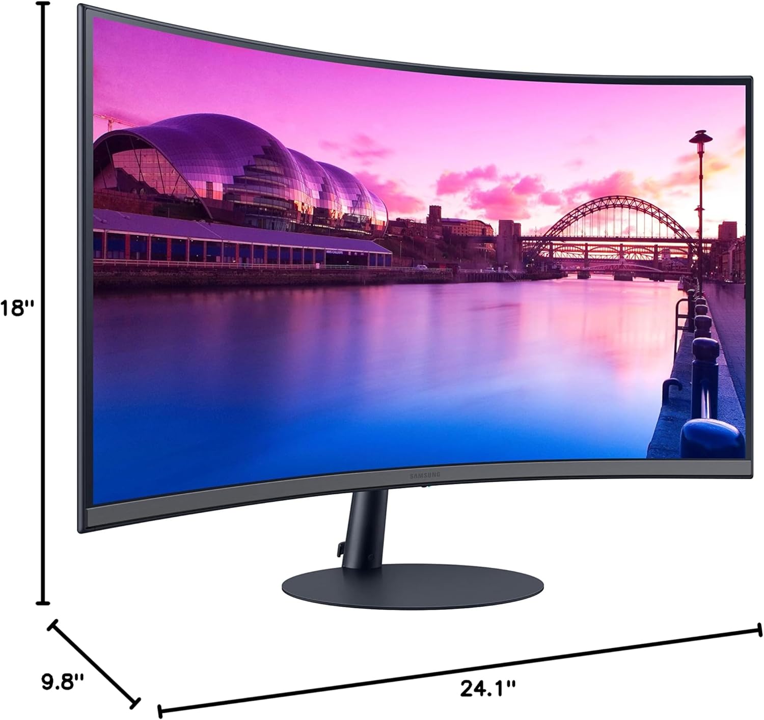 Samsung 27-Inch S39C Series FHD Curved Gaming Monitor