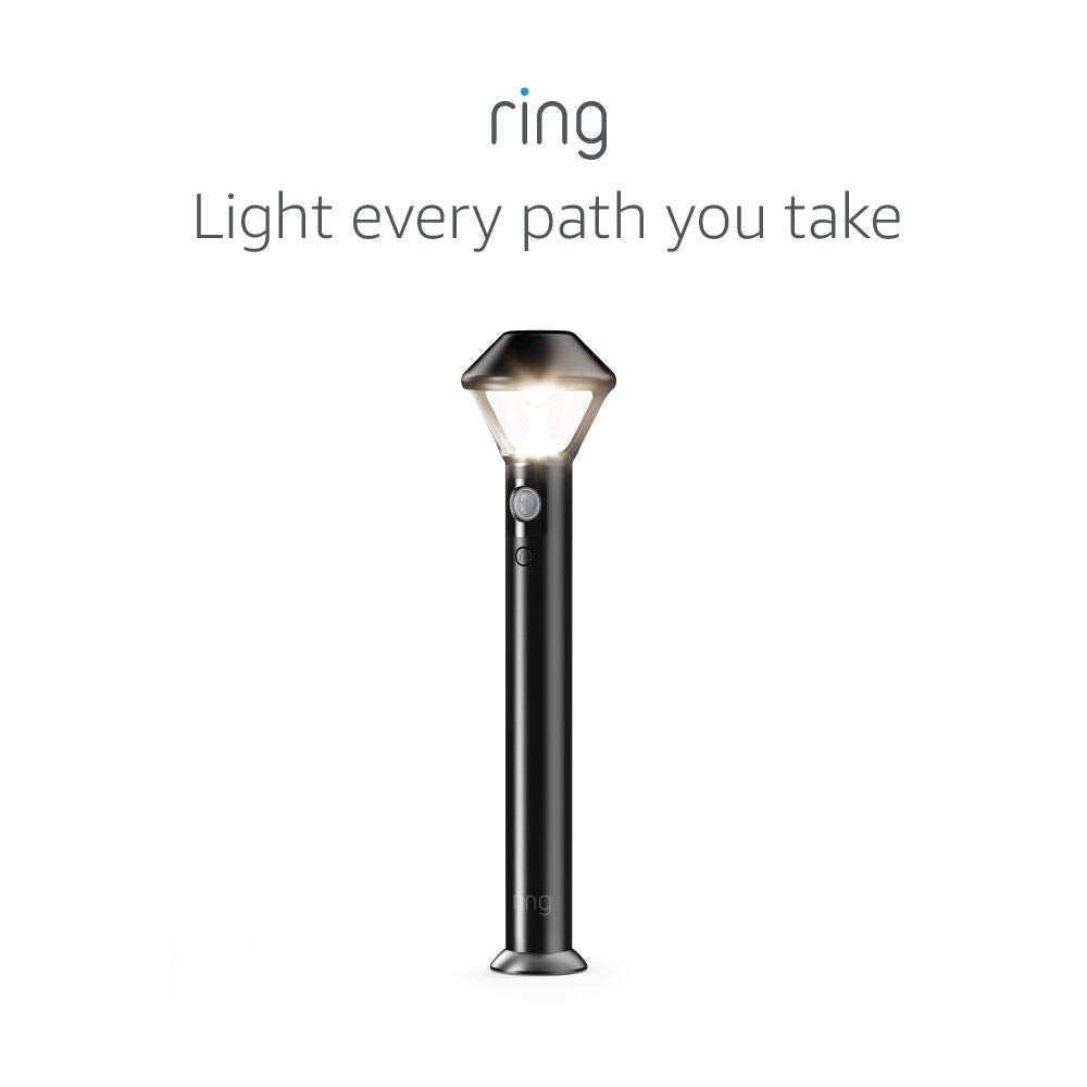 Ring Solar Pathlight Battery-Powered Outdoor Motion-Sensor Security Light