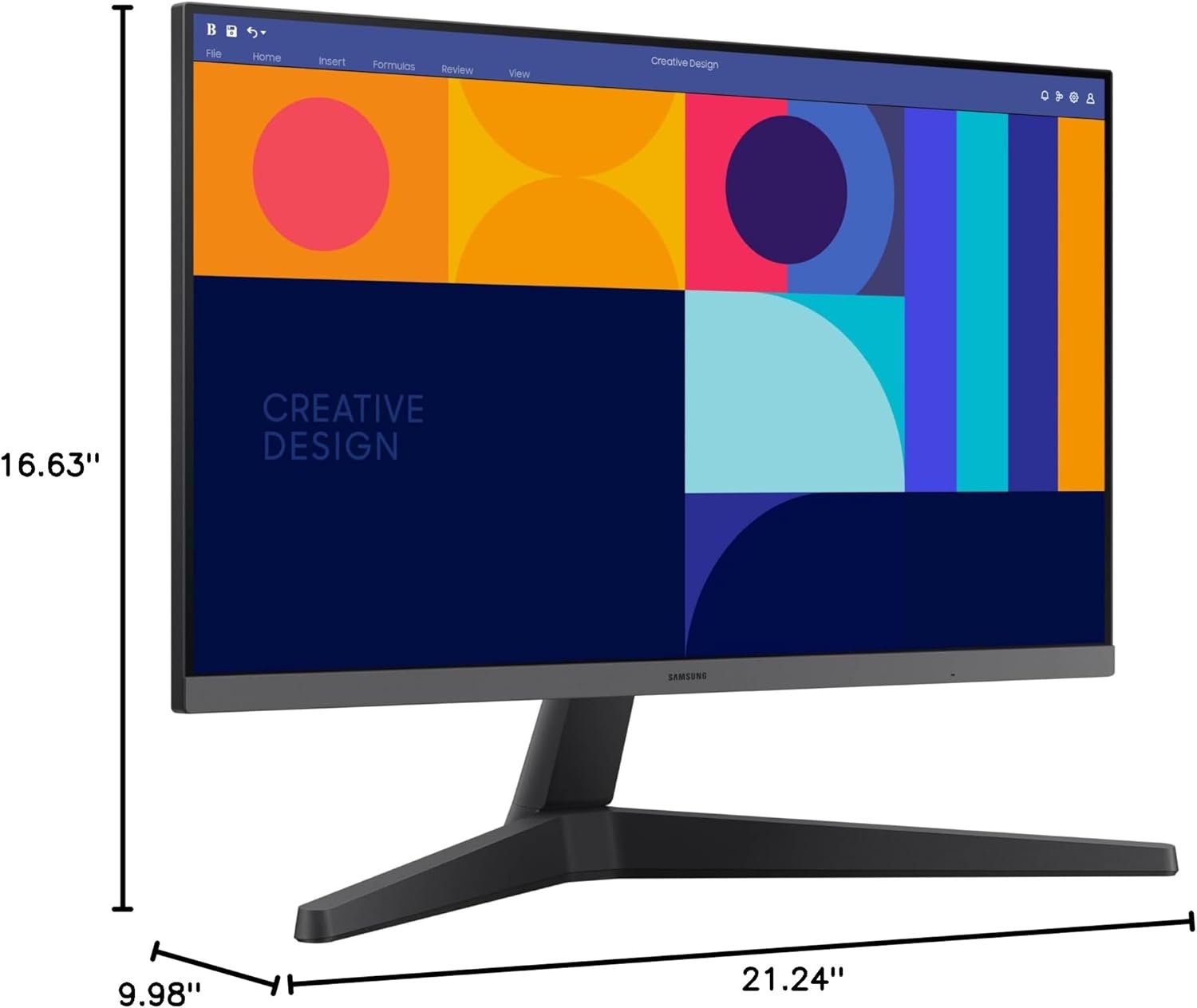 Samsung 24-Inch S33GC Series Business Essential Computer Monitor