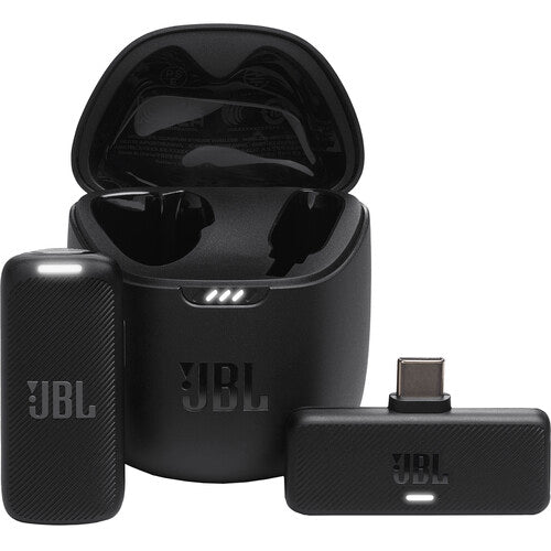 JBL Quantum Stream Wireless Clip-On Microphone System for USB-C Devices