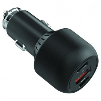 Tekya 95W QC/PD 3 Port (2 USB-C + 1 USB-A) Car Charger