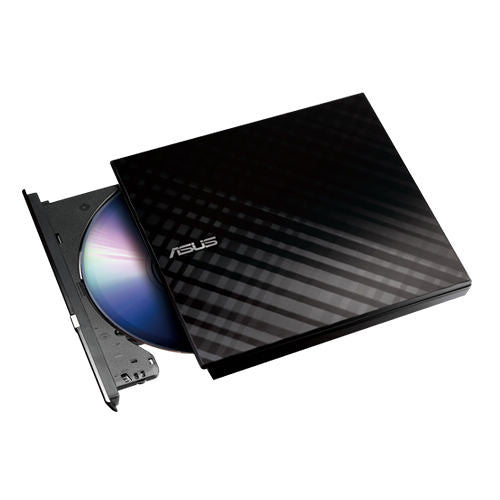 ASUS SDRW-08D2S-U/B 8X Slim External DVD+RW Optical Drive