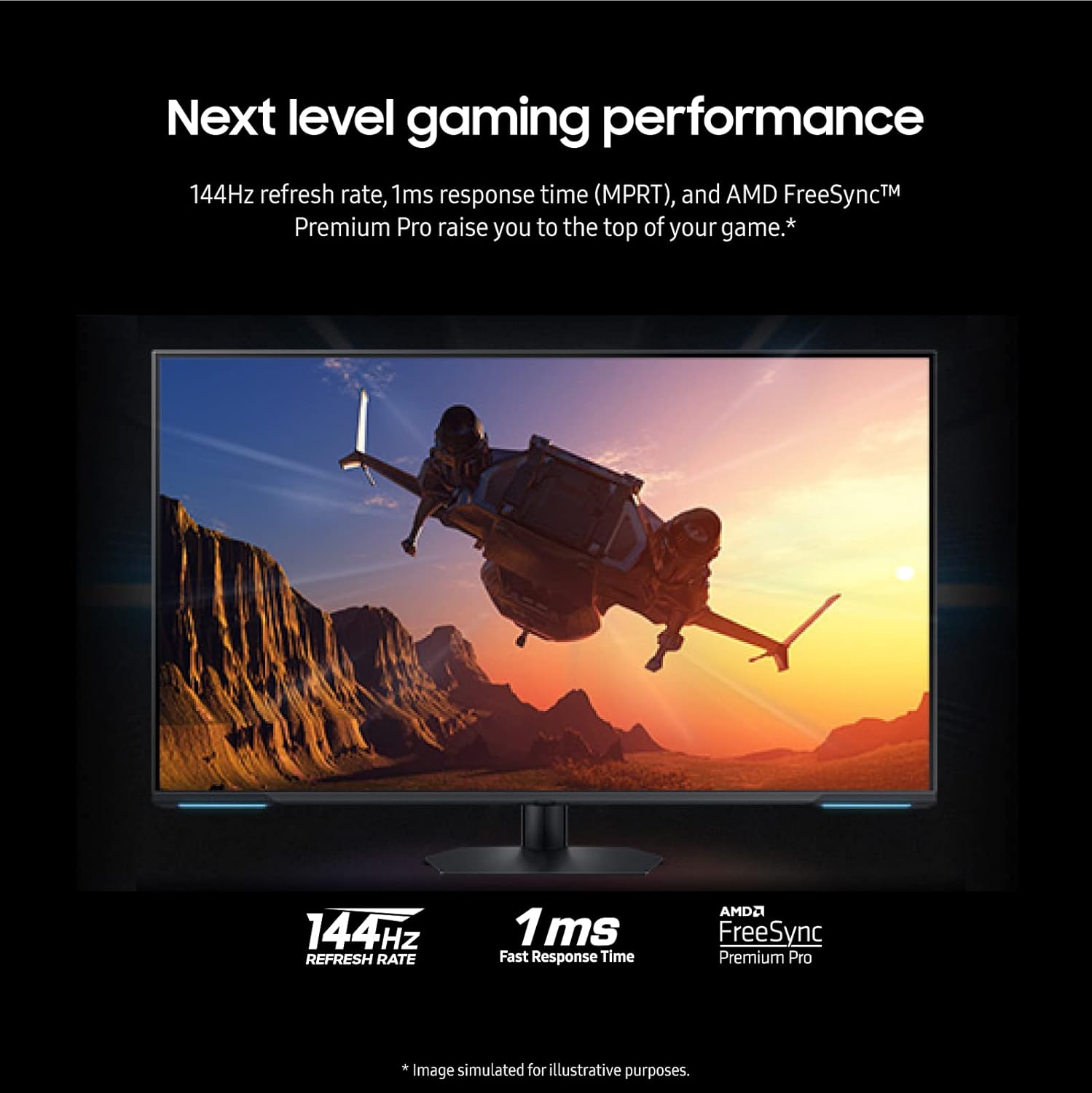 Samsung 43-Inch Odyssey Neo G7 Series 4K UHD Smart Gaming Monitor