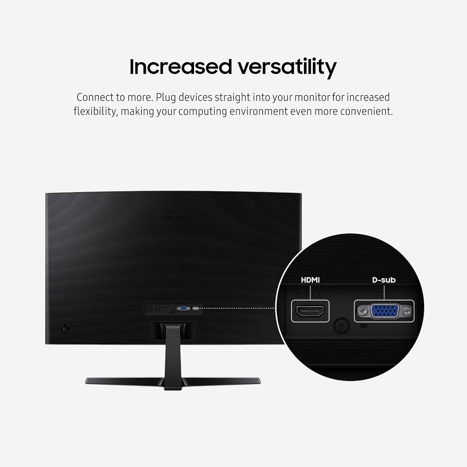 Samsung 27-Inch S36GD Series FHD 1800R Curved Computer Monitor