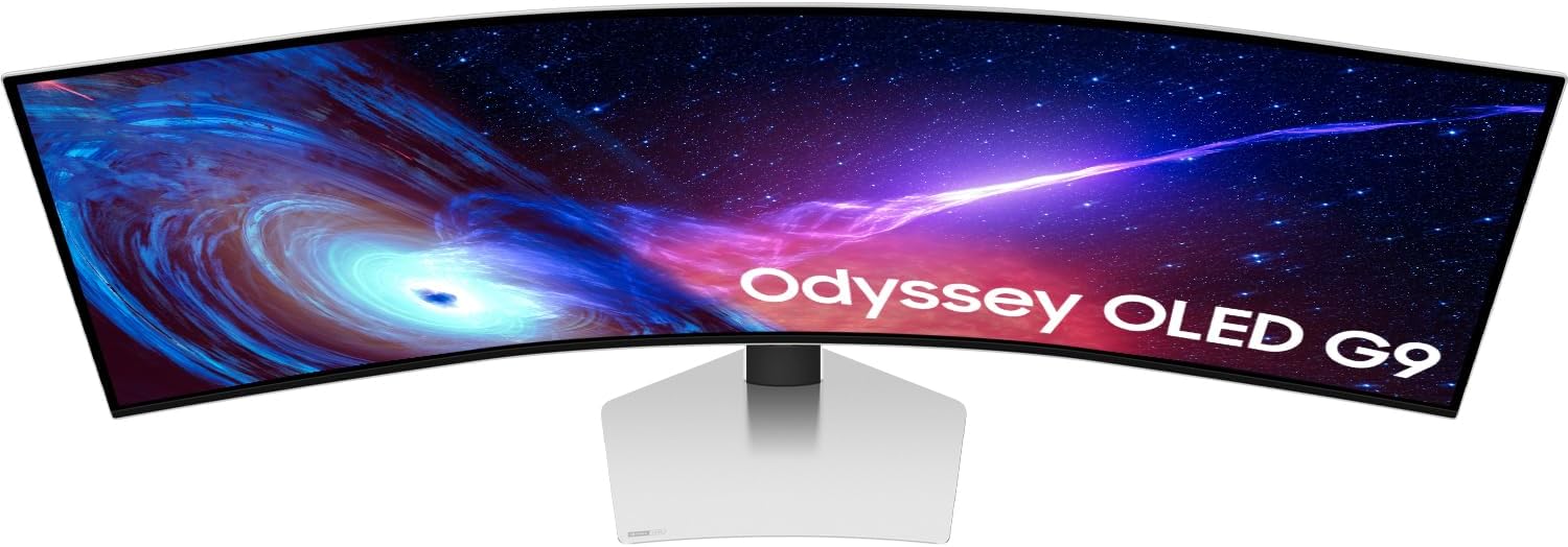 Samsung 49-Inch Odyssey OLED G93SC Series Curved Gaming Monitor