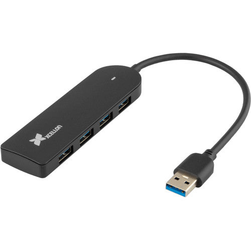 Xcellon 4-Port Slim USB-A 3.2 Gen 1 Hub