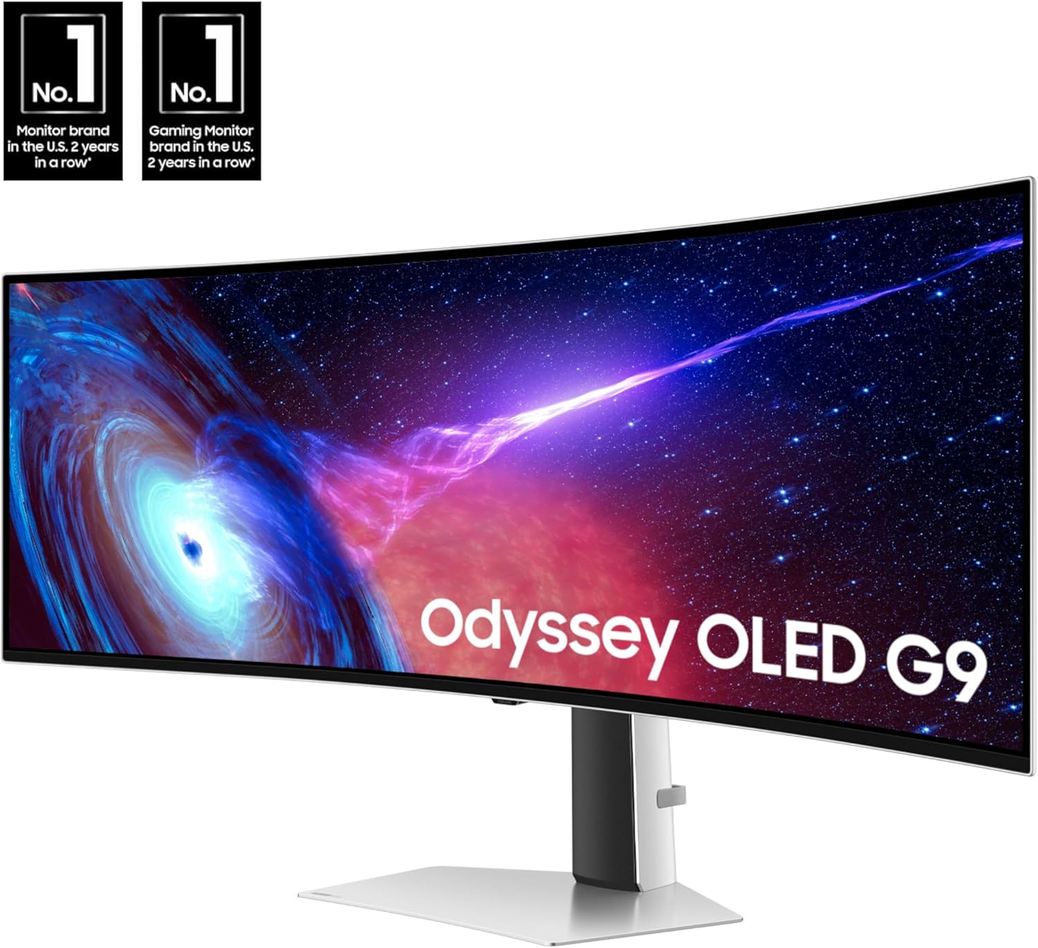 Samsung 49-Inch Odyssey OLED G93SC Series Curved Gaming Monitor