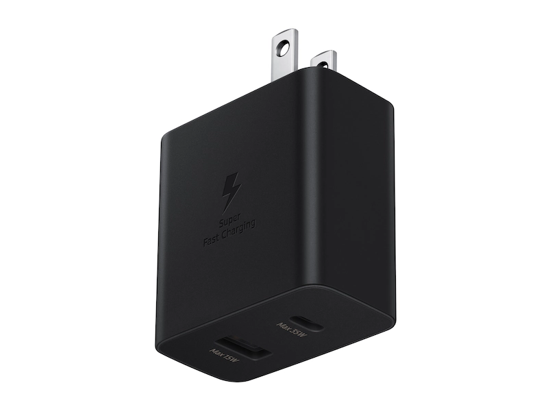 Samsung 35W Fast Charge Duo Power Adapter (USB-A & USB-C) with Power Delivery