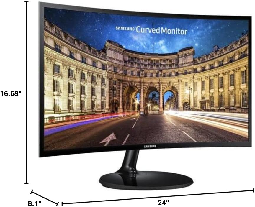 Samsung CF390 24" 16:9 Curved FreeSync LCD Computer Monitor