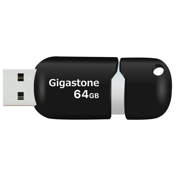 Gigastone 64GB USB 2.0 Capless Flash Drive