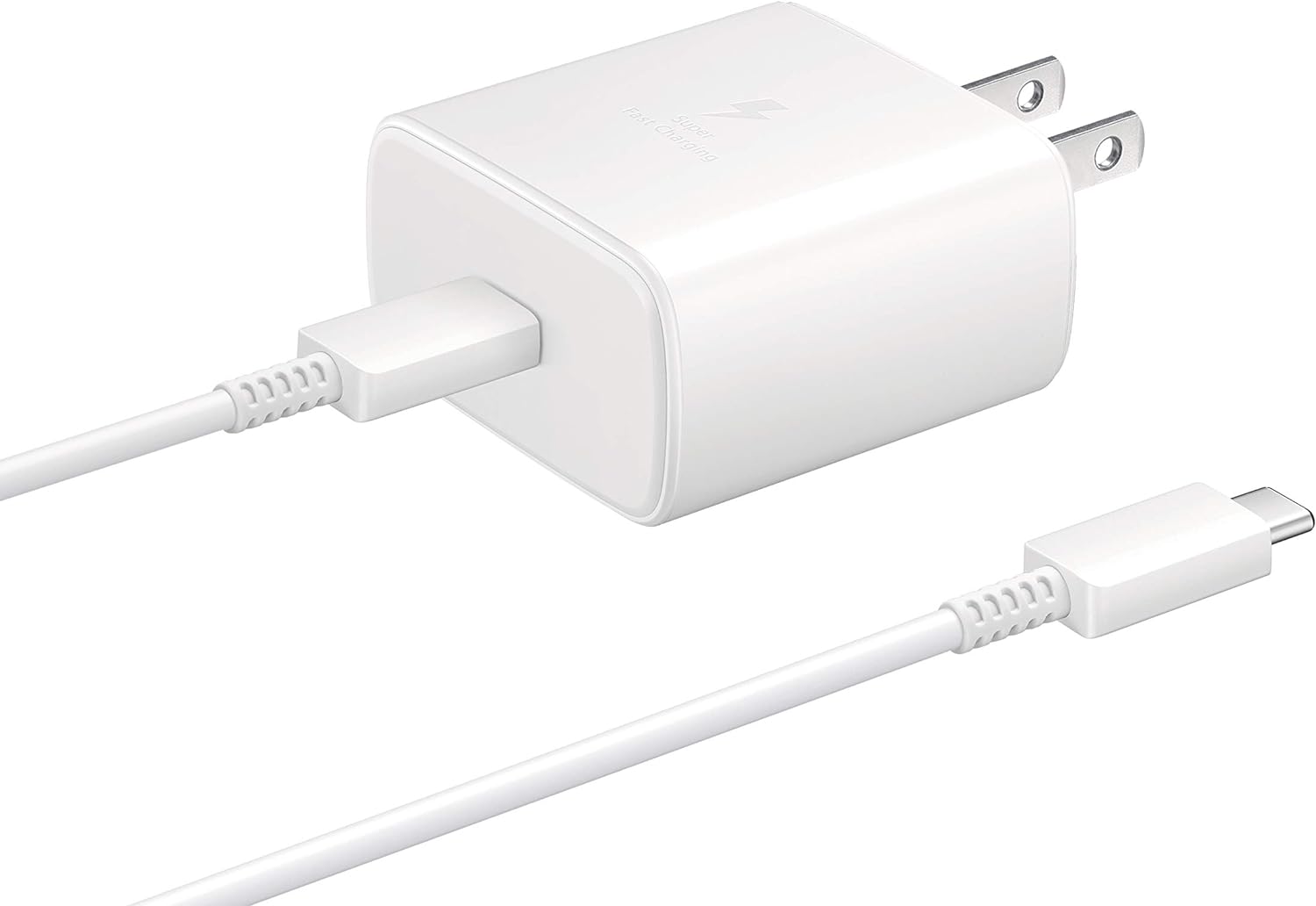 Samsung 45W USB-C Power Delivery Fast Charge Wall Charger with 6FT USB-C Cable