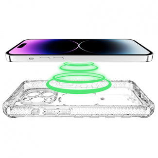 ItSkins Supreme Clear Case with MagSafe for Apple iPhone 15 Pro