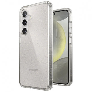 Speck Perfect Clear Case for Samsung Galaxy S24 Plus (Clear/Gold)