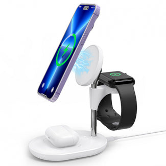 Tekya 3 In 1 Qitek Magstand Max Magsafe Wireless Charger