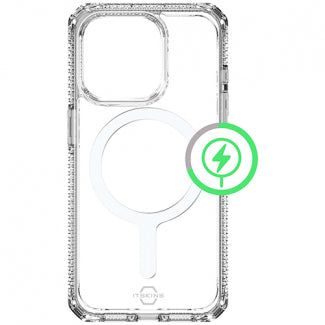 ITSKINS Hybrid Clear Case with Magsafe for Apple iPhone 15 Pro Max