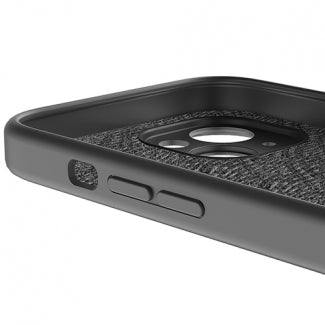 Avana Velvet Case with MagSafe for Apple iPhone 15 (Black)