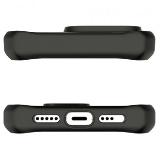 ItSkins Hybrid Frost Case with MagSafe for Apple iPhone 15 Pro (Black)