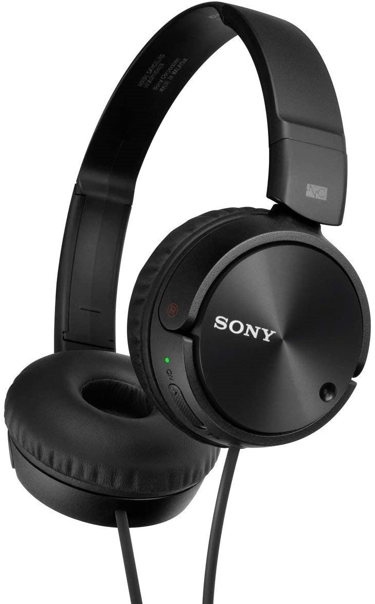 Sony MDRZX110NC Noise Cancelling Headphones (Black)