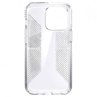 Speck Presidio Perfect-Clear Grip Case for iPhone 13 Pro (Clear)