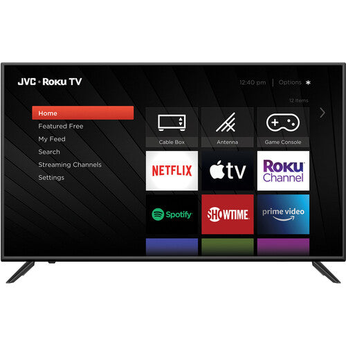 JVC LT-43MAR595 43-Inch Class 4K UHD Roku® Smart LED TV