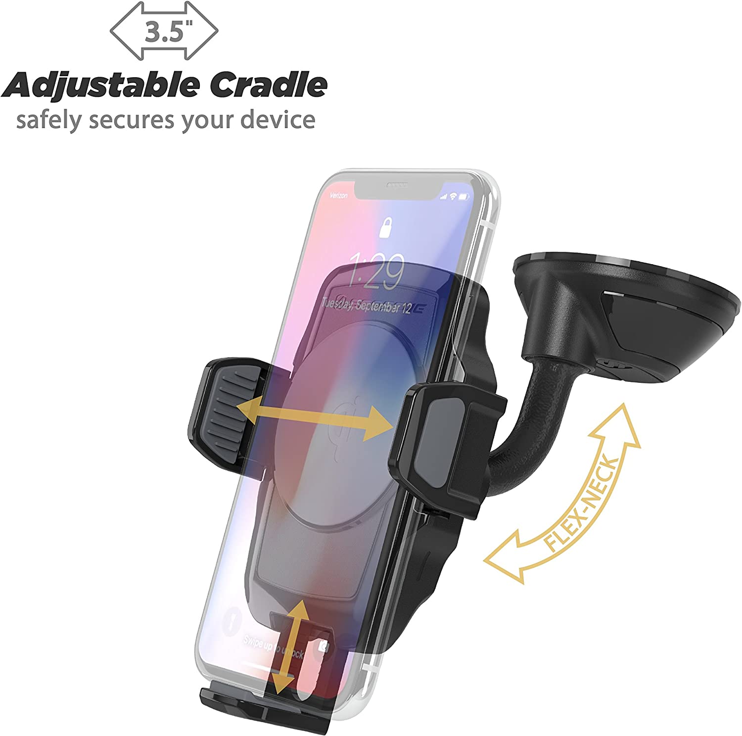 Scosche  Stuckup Suction Cup Mount Charger for Mobile Devices