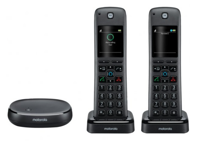  Motorola Voice Cordless Phone System w/Digital