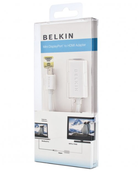 Belkin Displayport to HDMI Adapter, M/F, 1080p - adapter