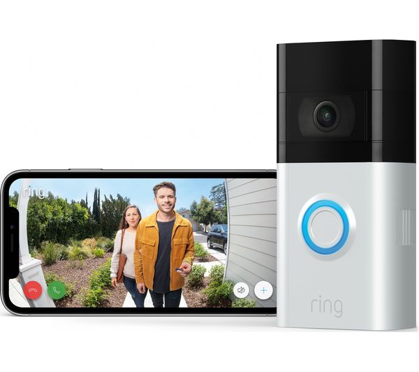 Ring Video Doorbell 3 with Battery or Hardwired Power (3rd Generation)